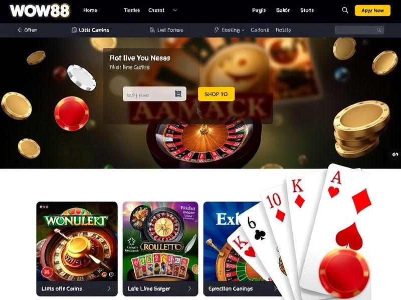 Welcome to WOW88 – your premier destination for top-rated online casino games. Explore slots, poker, live dealers, and exclusive promotions. Start playing and win real money today!
